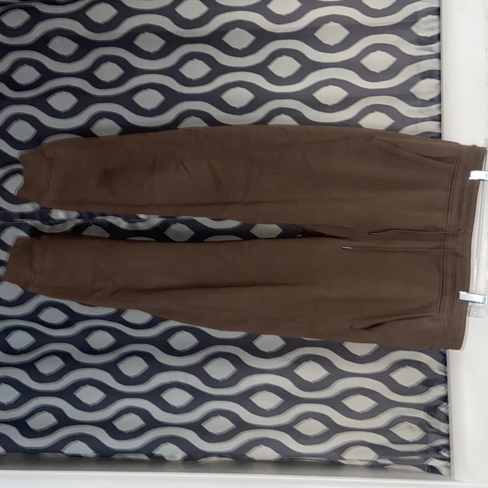 Brown unisex joggers from old navy